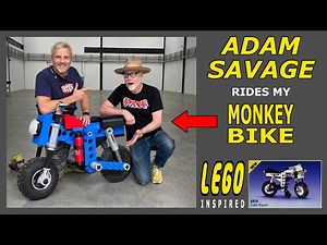 GIANT Lego Inspired Monkey Bike with Adam Savage - Part 2