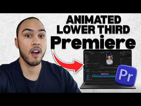 How to Make an Animated Lower Third in Premiere Pro