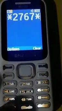 comment réinitialiser un Samsung b310e à manuellement #smartphone #déblocage #hardreset