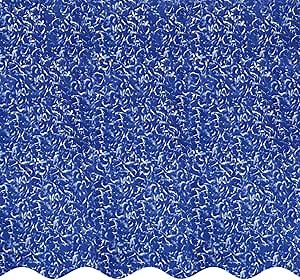 Smartline 28 ft Round Swimming Pool Liner | Sunlight | Overlap Expandable Style | 60 Inch Wall Height | 25 Gauge Heavy Duty Virgin Vinyl | Designed for Steel Sided Above Ground Pools