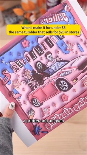 DIY: How To Make Custom Tumblers For Under $5 Using A-SUB Sublimation Paper! 20 OZ Tumbler:https://bit.ly/4ivtim0 #tumblers #crafting #sublimationprinting #customprinting #diy #asubpaper | A-SUB