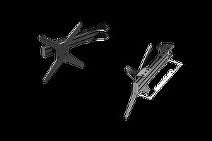 580mm/22.8" Triple Monitor Add-on Arms with VESA Mounts