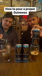 How do you pour a Guinness nitro properly? | James Beaudrie
