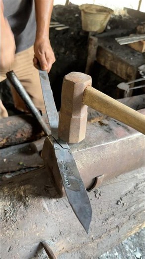The Complete Handmade Knife Making Process #metalworking #blacksmith #work