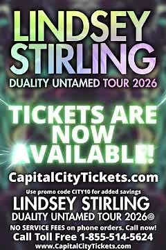Lindsey Stirling Tickets 2026 – Duality Untamed Tour