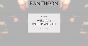 William Wordsworth Biography | Pantheon