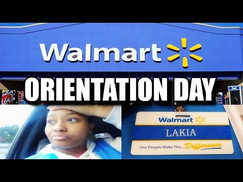 Walmart Orientation Day! | Come With Me!