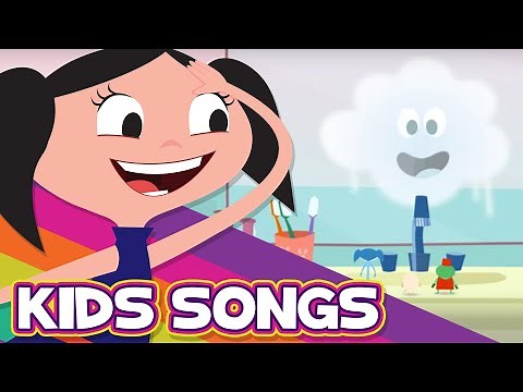 🟠 MIRROR, MIRROR ON THE WALL 🚿🧼 - Kids Songs l Earth To Luna!