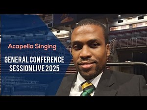 Unseen Moments: Acapella Singing | General Conference 2025