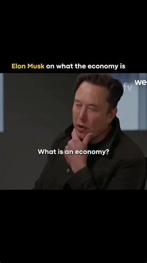 Founders Vault on Instagram: "Elon Musk frames the economy in simple terms: it’s just the exchange of real goods and services, and money is only the tool that makes that exchange easier. With AI and robotics accelerating especially through projects like his Optimus robot. Musk believes productivity could rise to a level where scarcity fades and most human labor becomes optional. If that happens, economic growth and wealth creation are redefined entirely, driven not by manpower, but by technology