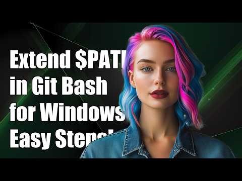 Extend $PATH variable in git bash under Windows