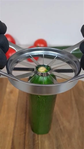 Fastest way to cut your cucumber