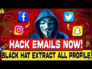 Extract Emails & Phones from IG, FB, Twitter & Snapchat FAST! | #hackerinsight #kalilinux #linux