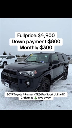 2015 Toyota 4Runner TRD PRO Midnight edition 78k Miles Heated seats awesome truck Transmission automatic Exterior color black Fuel type gasoline Clean title Finance available #toyota #toyotasupra #4runner #toyotatacoma #fyp