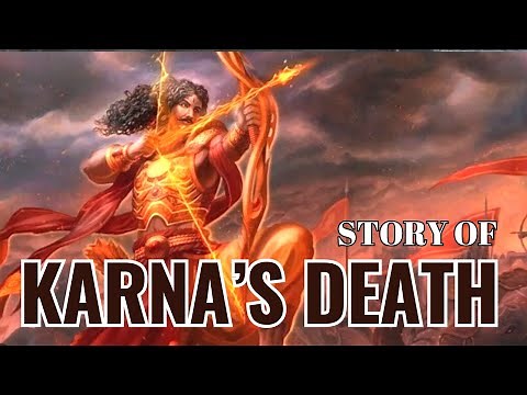 Karna's Death in Mahabharata