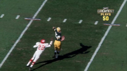 'NFL 100 Greatest' No. 50: Green Bay Packers wide receiver Max McGee's legendary one-handed touchdown grab in Super Bowl I