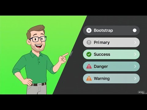 Bootstrap Buttons Explained | Styles, Sizes & States | Beginners