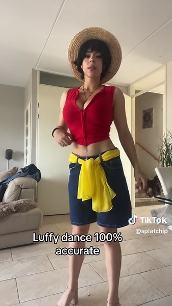 #luffydance #luffycosplay | luffy dancing