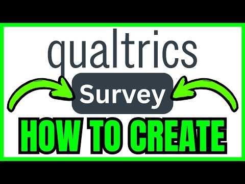 How To USE Qualtrics To CREATE A Survey (QUICK & EASY) 2026