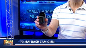 70mai Dash Cam Omni has been on show in Morning News (KUSI-TV). #70maiOmni Small Gadget, Mighty Power. #70mai #70maidashcam #360fullviewdashcam #70maiNews | 70mai Dashcam