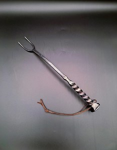 Railroad Spike Grill Fork - Etsy