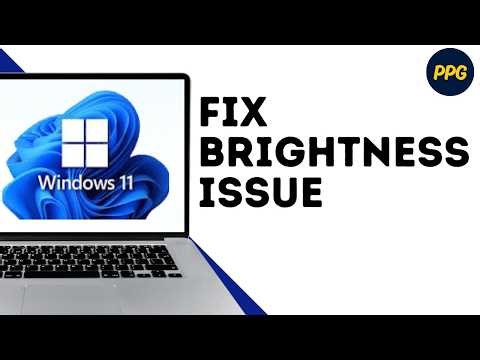 How To Fix Brightness Not Changing In Windows 11 ?