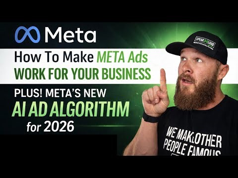 How to make Meta Ads Work & Meta's New Andromeda AI Algorithm for 2026