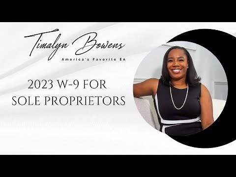 How to fill out IRS Form W-9