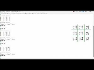 Tic Tac Toe Game Code – in Java (Play in Console)