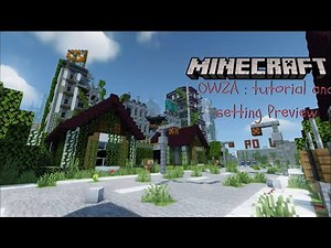 Open World Zombie Apocalypse MC map ,tutorial and setting. no commentary