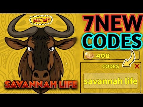⚠️ NEW REDEEM ⚠️ SAVANNAH LIFE CODES OCTOBER 2025 - ROBLOX SAVANNAH LIFE CODES 2025