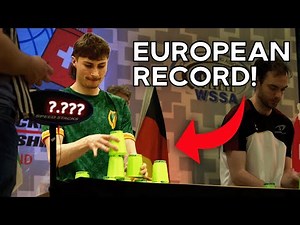 The Fastest Cup Stacker in Europe | 2025 Frederiksberg Open