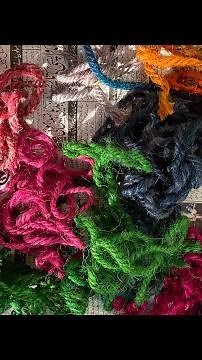 How to color dye twine string jute string/rope easy method with all tips and tricks