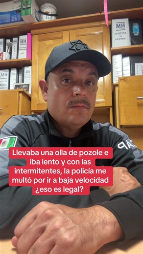 ¿Pueden multarme por ir a menor velocidad que la permitida?