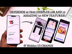😱OxygenOS 15 v840 Big update oneplus 12R & 12 New features