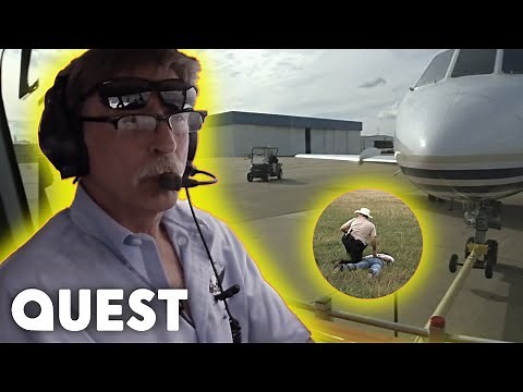 Kevin Lacey Gets Caught In A Violent Chase During $1Million Jet Repossession | Airplane Repo