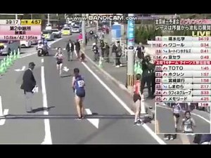 Japanese runner Rei Iida doesn't give up, even with a broken leg.
