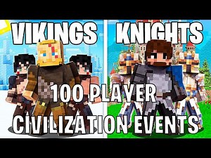 How To Join 100 Player Minecraft Civilization Events