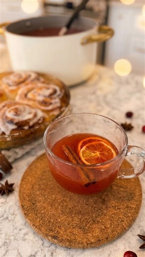 Misty Doan on Instagram: "My parents brought our favorite spiced cider to Thanksgiving and it was a HIT. 🍎The kids requested it again the other day, so I thought I’d share it with you too! It’s so simple to make: 2 boxes of Red Hots 1 gallon of apple cider (or apple juice, but cider is my fave) Simmer on the stove or in the crockpot — just stir so the Red Hots don’t stick. Dress it up with dried orange slices and a cinnamon stick… or sip it just as-is. Either way? Delicious. And it brings me ri