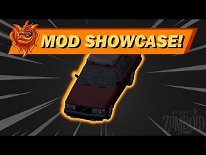 Fully Armored '89 Volvo 200 Series Vehicle Project Zomboid Mod Showcase