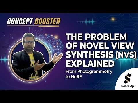 The Problem of Novel View Synthesis (NVS) Explained | From Photogrammetry to NeRF
