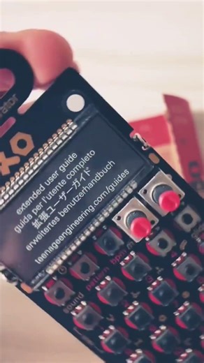 Pocket operator - po-28 Robot unboxing #hardtechno #musicatechno #unboxing