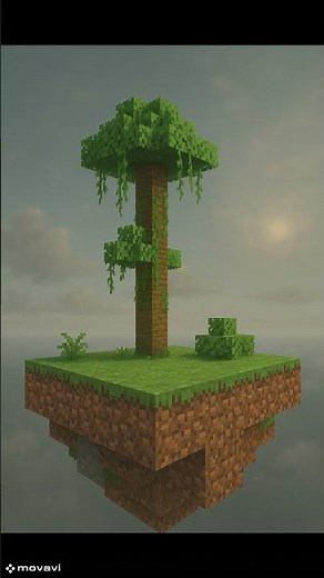 “Minecraft Skyblock… BUT in Real Life 🌍✨ (Ultra Realistic)”