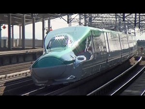 東北新幹線E5系『はやぶさ』試乗会列車を撮影する