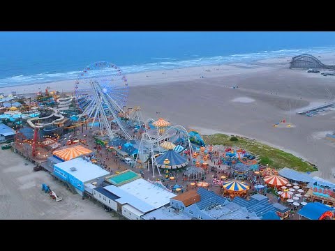 Wildwood Boardwalk Drone Tour 2020
