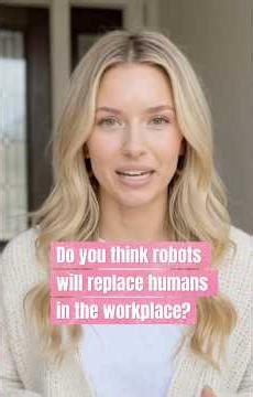 IELTS Speaking Part 3 || Robots will replace humans in the workplace? #ielts #ieltsspeaking #shorts