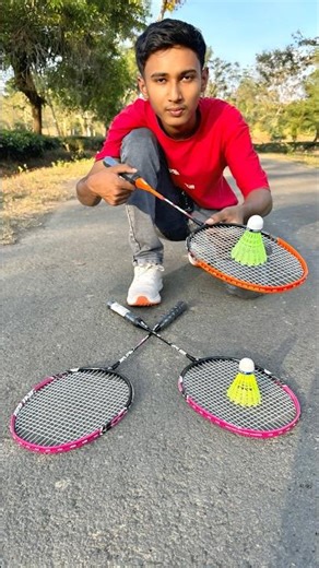 Only $699 3Ta Heavy Carbon fibre Steel Badminton Kit Testing 🏸