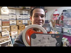 How to Load a Heavy Duty Packaging Tape Gun Dispenser Shipping Help DIY eBay