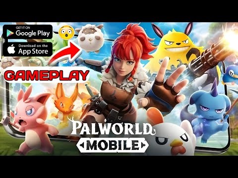 Palworld Mobile Gameplay – MAX Graphics | Close Beta Gameplay