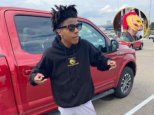 WATCH: IShowSpeed makes 27-year-old WWE Superstar uncomfortable with his barking while wearing Rey Mysterio's mask